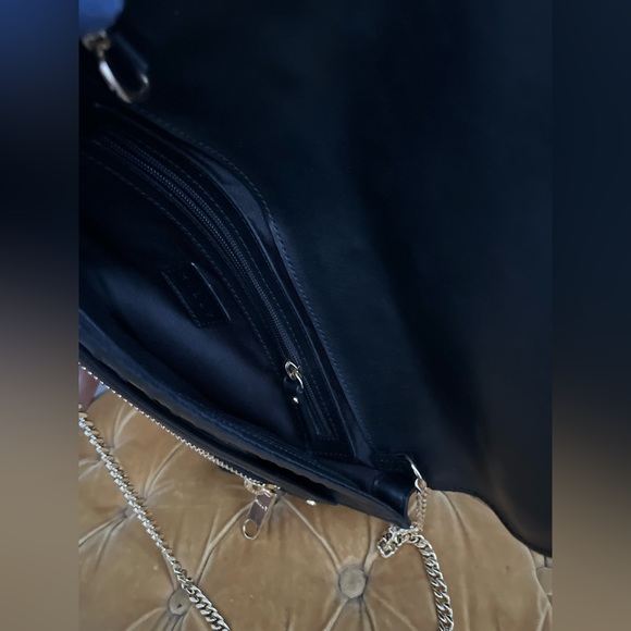 Milly Black Clutch/Shoulder Bag - Picture 9 of 13